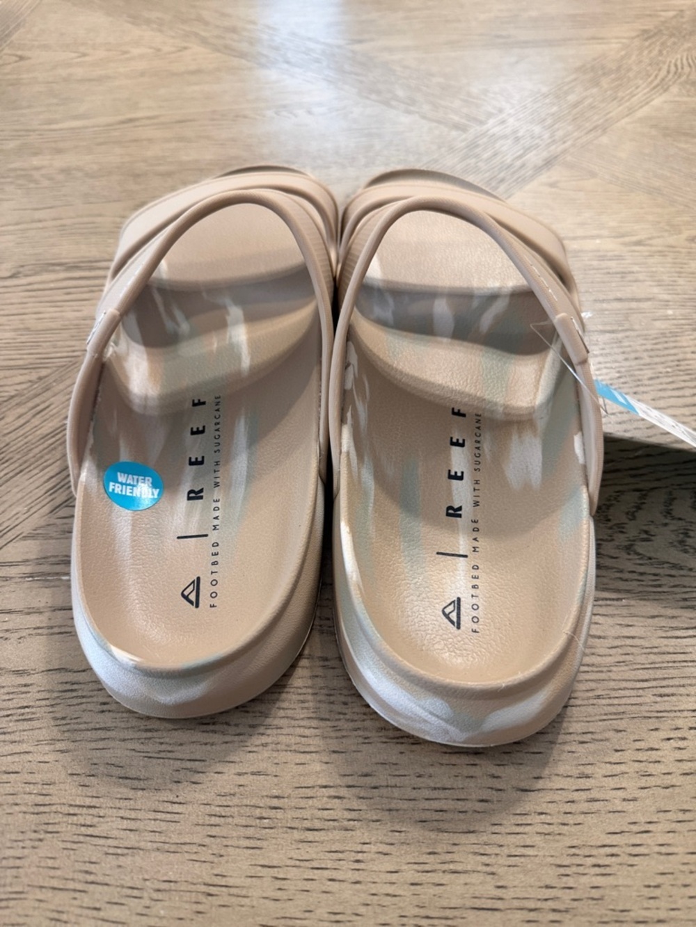 REEF Men's Oasis Double Up Waterproof Slides - Picture 4 of 5
